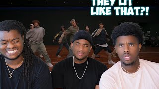 Run bts dance practice reaction (THEY ON POINT!!) #trending