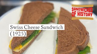 Swiss Cheese Sandwich 1925 On Sandwiches Of History