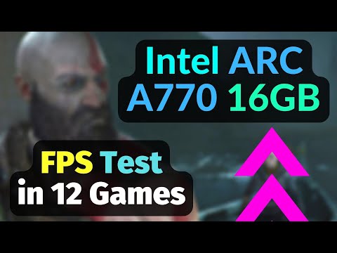 Intel ARC A770 16GB TEST in 12 GAMES / 1080p 1440p 4K / Ray Tracing / XeSS + FSR