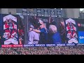Halftime Ceremony Honoring Julian Edelman At Gillette Stadium- September 26, 2021