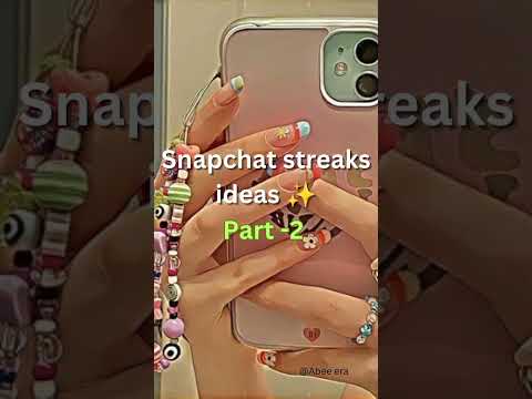 Aesthetic Snap Streaks Ideas|Part - 2 Aesthetic