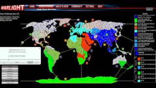 WarLight Crazy Challenge 19 turn walkthrough