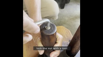 How to install Thread Insert Nut & Wheel Casters? | DIY #shorts