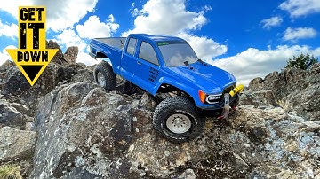 Axial Base Camp with smaller wheels . How did it go? #AxialRacing #scx10iii #basecamp