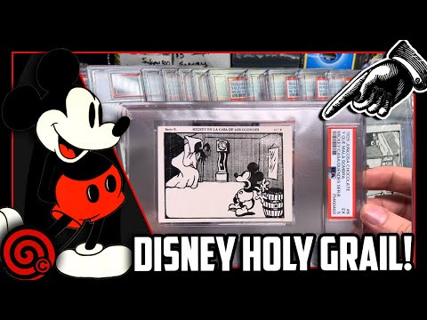THE HOLY GRAIL OF DISNEY CARDS - Oldest Mickey Mouse Card Set from