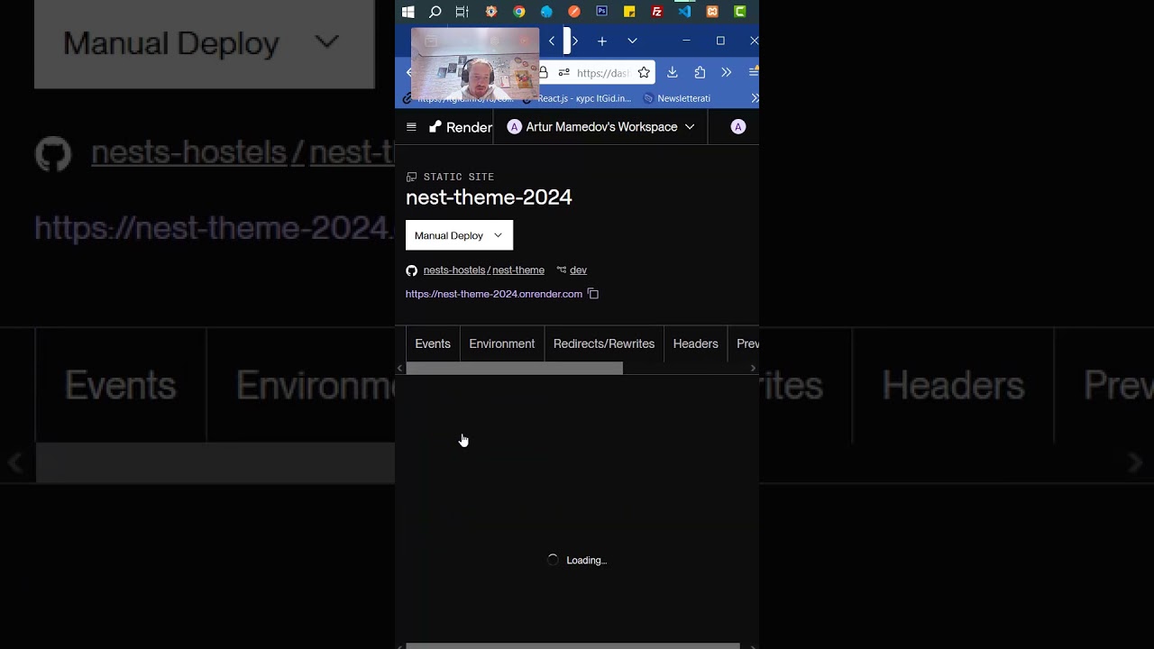 Deploy con Render.com e git in pochi secondi 