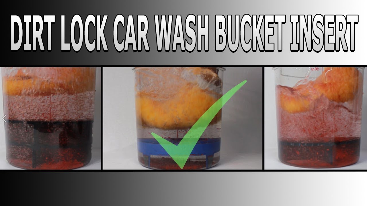 The Detail Guardz Dirt Lock Car Wash Bucket Insert