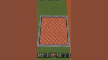 Minecraft Copper Cobblestone Frame Floor Design 🪵🪨🪟 #minecraftfloor #minecraftshorts