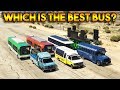 GTA 5 ONLINE : WHICH IS THE BEST BUS? (All buses comparison)