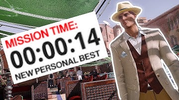 Hitman 3 Marrakesh speedrun! How to speedrun Marrakesh in 14 seconds | SA