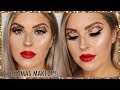 Christmas Lights Makeup Tutorial! 🎄 EASY Christmas Glam