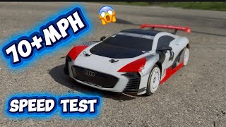 Speed Test Reifen explodieren 🤯 HPI Audi E-Tron Vision GT