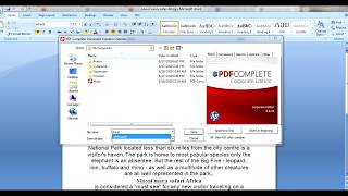 HOW TO CONVERT A WORD DOCUMENT TO PDF 2019 screenshot 5