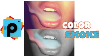 Picsart photo editing | color smoke | tutorial screenshot 4