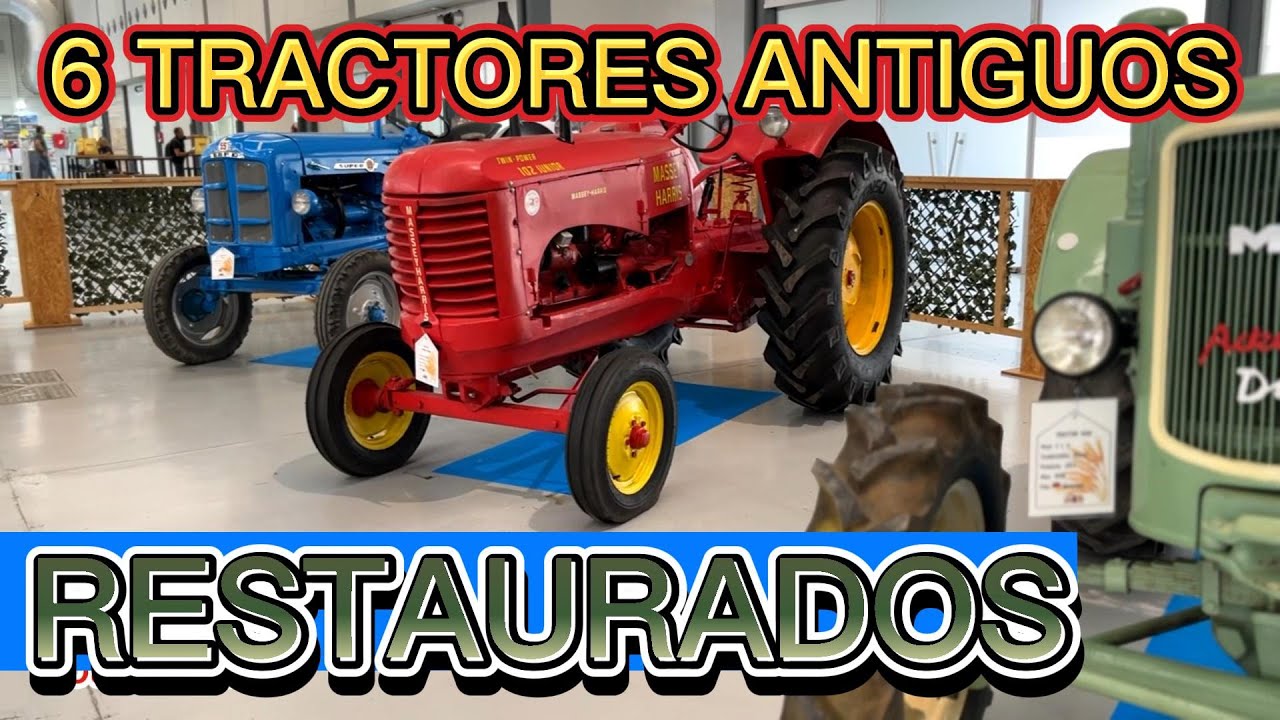 Tractor Raro 6 tractores totalmente restaurados EXTRAÑOS ÚNICOS y PECULIARES - YouTube