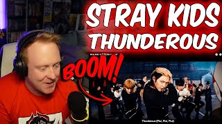 FIRST TIME Reaction to Stray Kids | 'Thunderous' Music Video