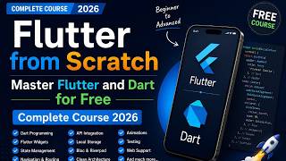 Flutter с Нуля | Освой Flutter и Dart Бесплатно (Полный Курс 2026, Часть 4)
