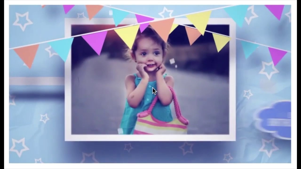 Happy Birthday Slideshow || Video || Kids || AfterEffects