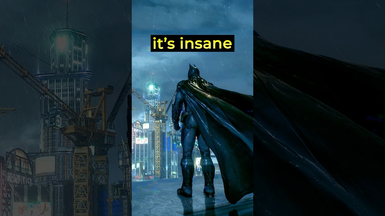 This will make you want to play Batman Arkham Knight...