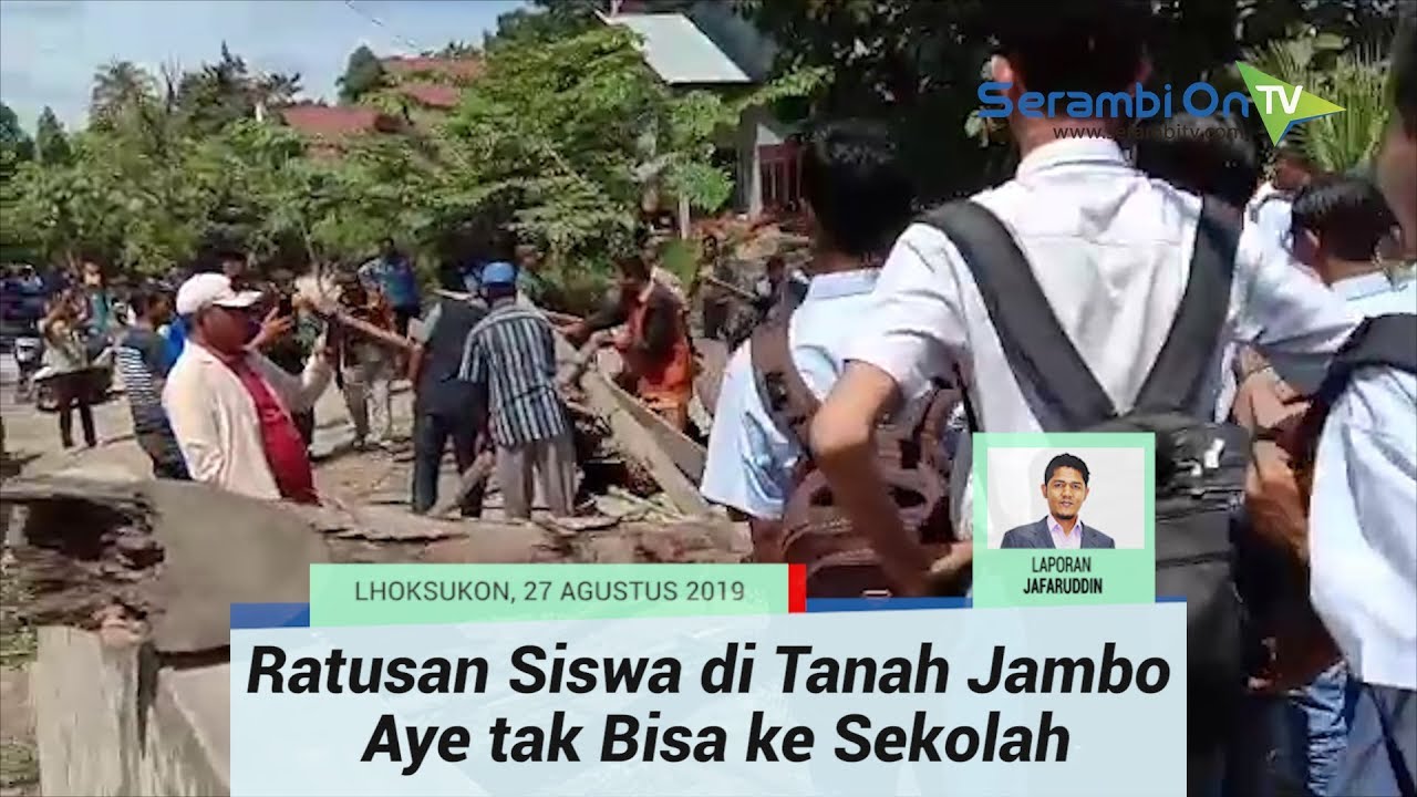 perjalanan ke langkawi Warga Blokir Jalan, Ratusan Siswa di Tanah Jambo Aye Aceh Utara tak Bisa ke Sekolah