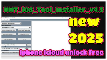 UMT / UMT PRO iOS Module v4.5 Update Released - [16/12/2024] | iphone icloud unlock free