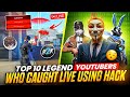 TOP 10 LEGEND YOUTUBERS WHO CAUGHT USING LIVE PANEL YOUR FAVOURITE YOUTUBER IS CHEATER