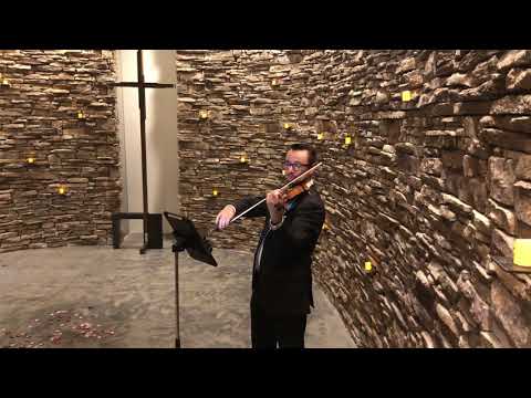 Sunset Strings' violinist performs I Won't Give Up by Jason Mraz