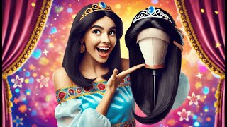 👸 Disguise Disney Princess Jasmine Girls' Wig | Best Jasmine Wig for Girls 👸