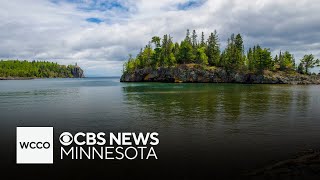 This Lake Superior island seen in Split Rock Lighthouse photos now has a following of its own