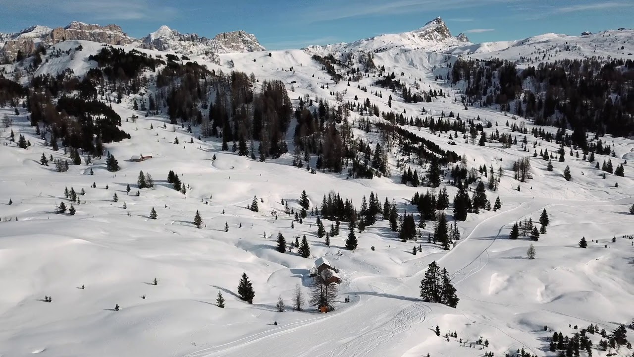 Alta Badia aerial