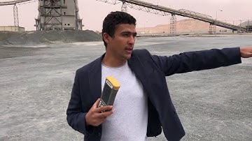 stake out rectangulare by topcon gps