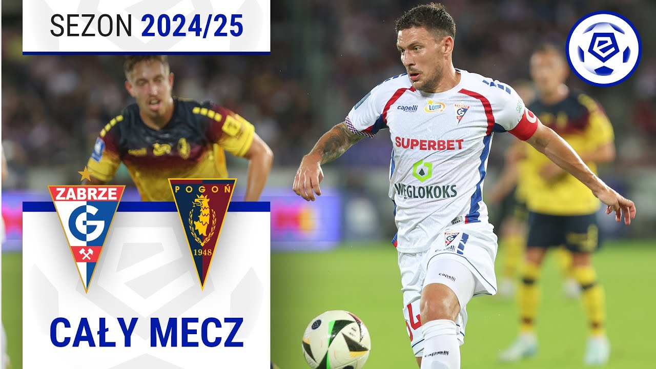 (1/2) Górnik Zabrze - Pogoń Szczecin | CAŁY MECZ | Ekstraklasa 2024/25 | 3. Kolejka