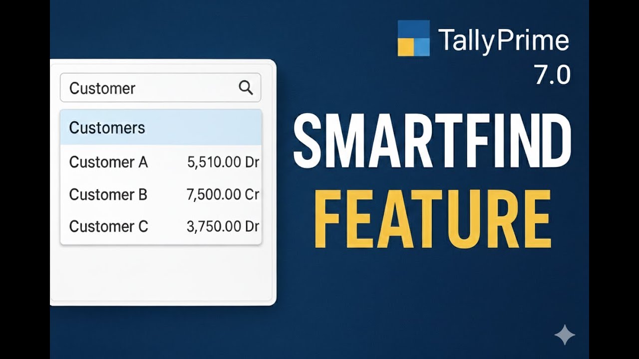 Fast find feature in Tally Prime 7.0 #prime7.0 - YouTube
