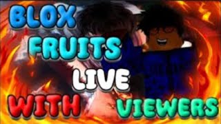 ROBLOX BLOX FRUITS LIVE! Giving Free Perms Soon... #shorts