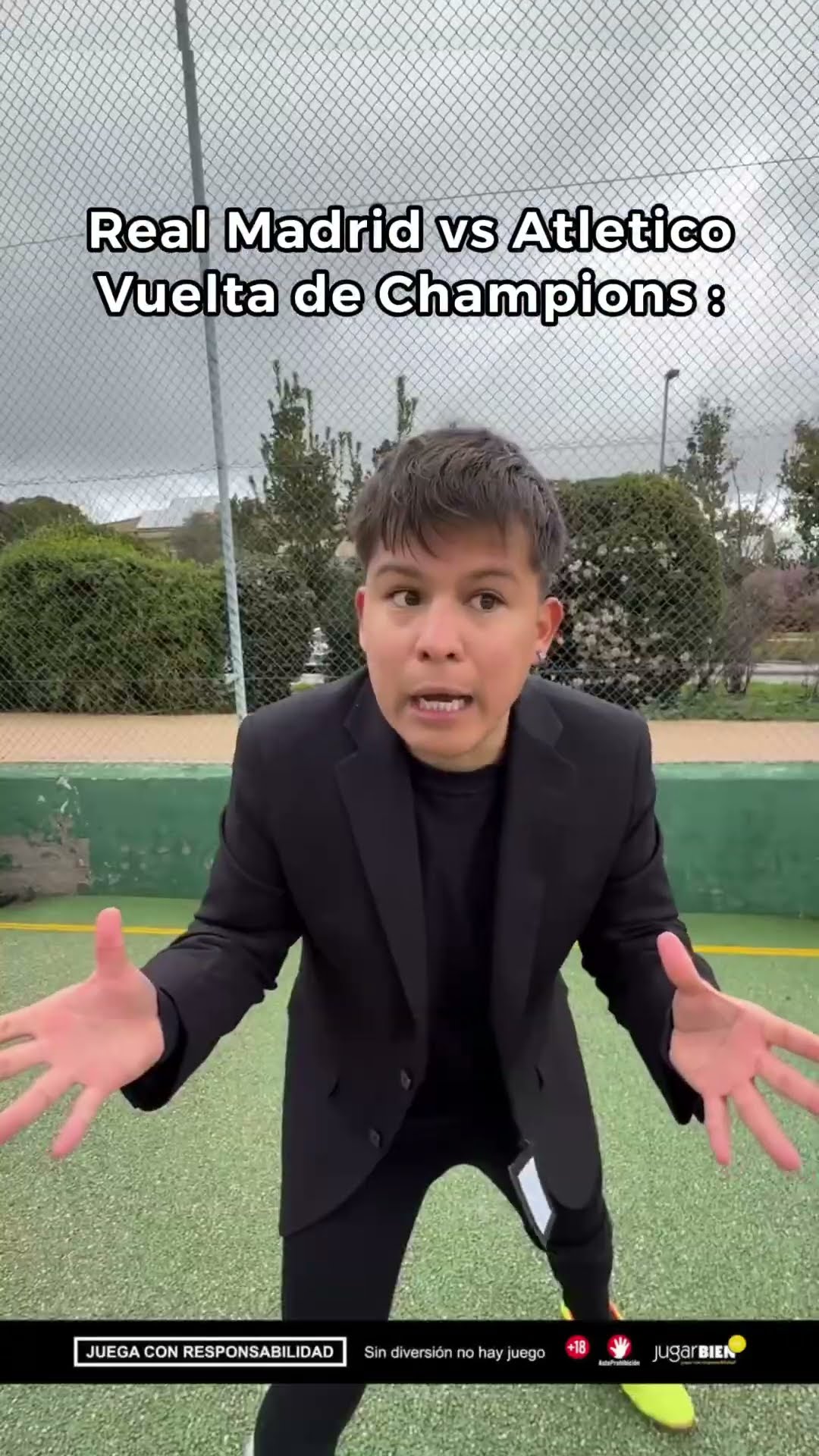 POV: El Real Madrid En Champions vs Atletico ?? Paul Ferrer #short