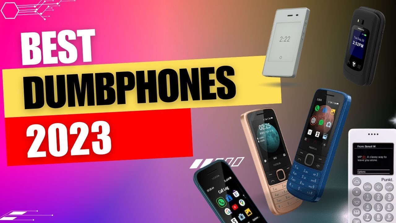 Feature phones, dumb phones y otros teléfonos básicos para llamadas y SMS