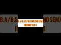 B.A/B.SC/B.COM || Second semester || Income tax paper || #trending #exam #viral #shorts#incometax