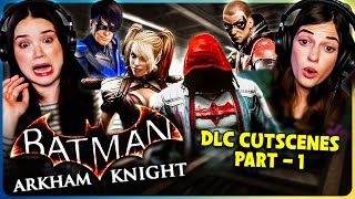 BATMAN: ARKHAM KNIGHT DLC WALKTHROUGH (PART 1/2) REACTION! | Batman Arkham Videos