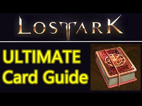 ULTIMATE Lost Ark card guide, how to get card packs, legendary cards, card xp, awakenings, and more