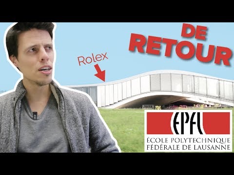 EPFL ME REVOILÀ !! VISITE DU CAMPUS