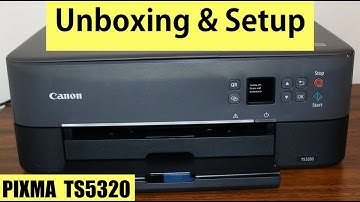 Canon PIXMA TS5320 Unboxing, Quick Setup & review.