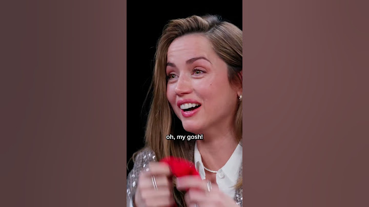 Ana De Armas goes numb on Hot Ones 🫠