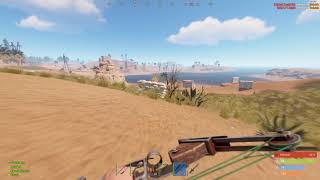 Rust: The longest headshot with compound bow ever recorded