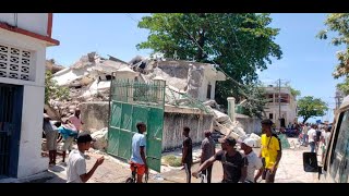 Des scènes de dévastation en Haïti