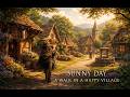 The Bard Composer – Peaceful Village Ambience | Calm Fantasy Town Music (RPG Relaxing Theme)