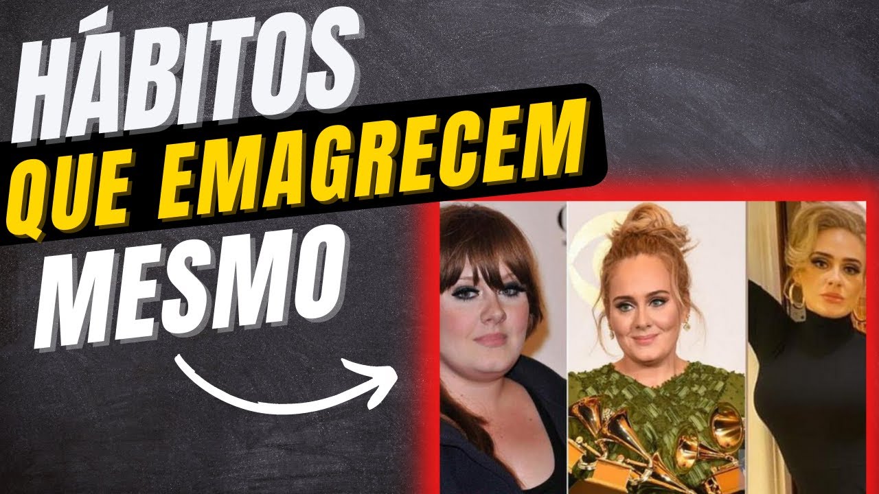 6 Hábitos para EMAGRECER rápido