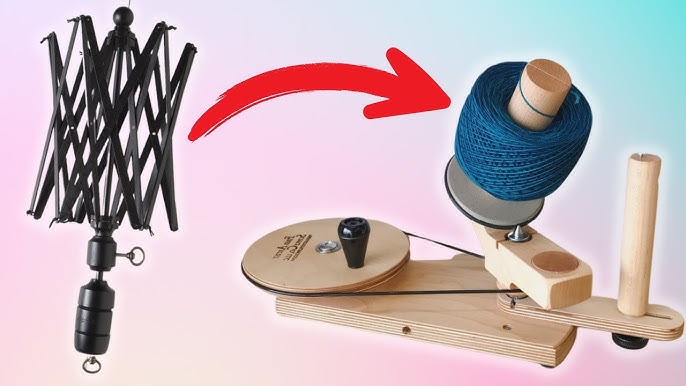 Crochet Beginner Guide: How To Use a Yarn Ball Winder  Tutorial, DIY,  Knitting, Easy, Organize 👋 