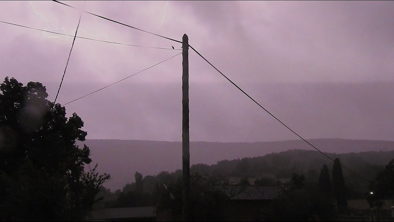ORAGE bruyant /Ste Colombe sur l'Hers/ 01/06/2025