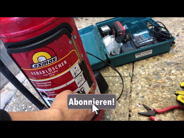 Umbau Wamsler Ölofen zum Altölbrenner. Waste Oil Burner DiY 