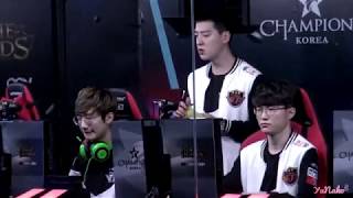 [직캠] 170614 LCK Summer MVP vs. SKT _ 1set 시작 전 _ Peanut & Faker
